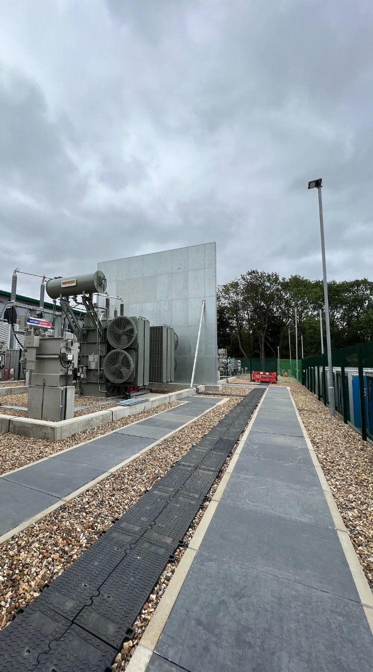 Electrical Substation Electrical Substation Grounworks